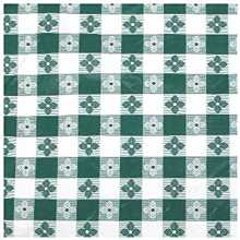 Winco TBCO-70G Green Oblong Table Cloth