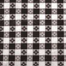Winco TBCO-70K Black Oblong Table Cloth