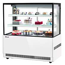 Turbo Air TBP60-54NN-W 59" White Refrigerated Bakery Display Case - 22 Cu. Ft.