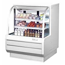 Turbo Air TCDD-48-2-H Curved Glass Deli Case