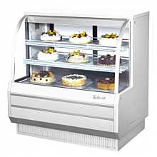 Turbo Air TCGB-48-2 Curved Glass Refrigerated Bakery Case