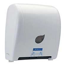 Winco TDAC-8W Auto-Cut Roll Paper Towel Dispenser, White