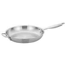 Winco TGFP-14 Stainless Steel 14-1/2" Tri-Ply Induction Ready Fry Pan