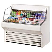 True THAC-48 48" Horizontal Air Curtain Refrigerated Merchandiser with LED Lighting