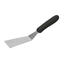 Winco TKP-50 Offset Grill Spatula with Black Polypropylene Handle