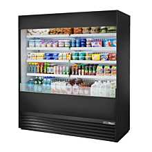 True TOAM-72-HC~NSL01 72" Vertical Open Air Refrigerated Merchandiser - Non-Standard Look