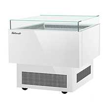 Turbo Air TOS-30PN-W 30" White 4-Sided Open Display Sandwich & Cheese Merchandiser - 1.4 Cu. Ft.
