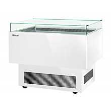 Turbo Air TOS-40PN-W 40" White 4-Sided Open Display Sandwich & Cheese Merchandiser - 1.9 Cu. Ft.