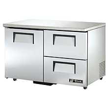 True TUC-48D-2-ADA-HC 12 cu ft Undercounter Refrigerator w/ (2) Sections, (2) Drawers & (1) Door, 115v