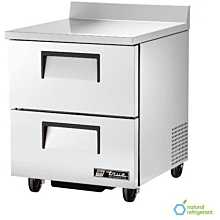 True TWT-27D-2-HC 28" Worktop Refrigerator w/ (1) Section & (2) Drawers, 115v