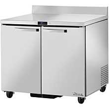 True TWT-36-HC~SPEC1 36" Worktop Refrigerator w/ (2) Sections & (2) Doors, 115v