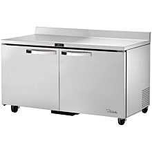 True TWT-60-HC~SPEC1 60" Worktop Refrigerator w/ (2) Sections & (2) Doors, 115v