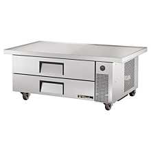 True TRCB-52-60 60" 2 Drawer Refrigerated Chef Base