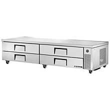 True TRCB-96 96" 4 Drawer Refrigerated Chef Base