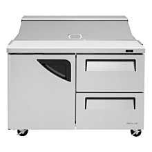 Turbo Air TST-48SD-D2 Super Deluxe Refrigerated Sandwich Prep Table