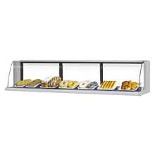 Turbo Air TOMD-75LS 75" Top Display Stainless Steel Dry Case-High Model for TOM-75S/L Open Display Merchandiser
