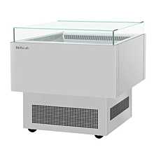 Turbo Air TOS-30PN-S 30" Stainless Steel 4-Sided Open Display Sandwich & Cheese Merchandiser - 1.4 Cu. Ft.