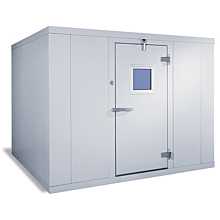 Dade Engineering 8' X 16' Self-Contained Indoor Walk-in Cooler Box With Floor