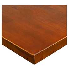JMC Furniture Indoor 30"x60" Rectangle Solid Beechwood Plank-Style 1 1/4" Thick Walnut Table Top