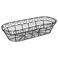 Winco WBKG-15 Oblong Wire Bread/Fruit Basket
