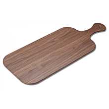 Winco WDM002-401 Ardesia Semone Wood Melamine Rectangular Platter