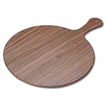 Winco WDM002-402 Ardesia Semone Wood Melamine Round Platter