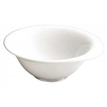 Winco WDP004-206 Ocea 6" Creamy White Porcelain Round Bowl