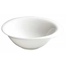 Winco WDP004-207 Ocea 8" Creamy White Porcelain Round Bowl