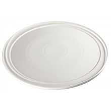 Winco WDP007-103 Mazarri 12" White Narrow Rim Porcelain Platter