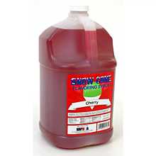 Winco 72002 1 gal Cherry Snow Cone Syrup
