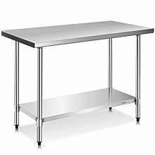 stainless worktable 24x48