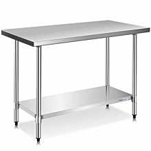 worktable 24x60 stainless steel