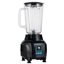 Winco XLB-44 44 Oz. Commercial Electric Accelmix 2-Speed Blender - 120V, 400 W