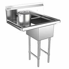 1 Compartment Sink Left Drainboard