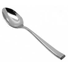 Winco Z-IS-03 8 3/16" Cadenza Isola Stainless Steel Dinner Spoon