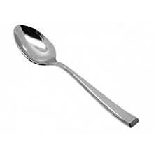 Winco Z-IS-04 Cadenza Isola 7-3/16" Stainless Steel Bouillon Spoon