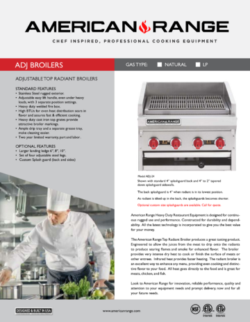 Spec Sheet Document