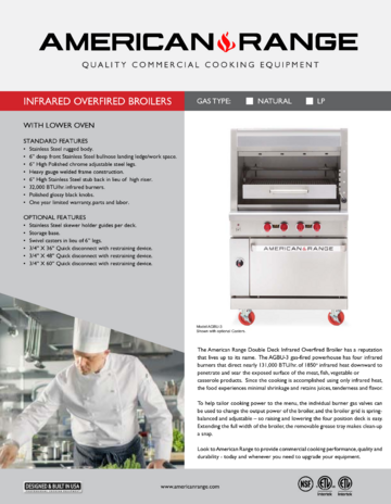 Spec Sheet Document