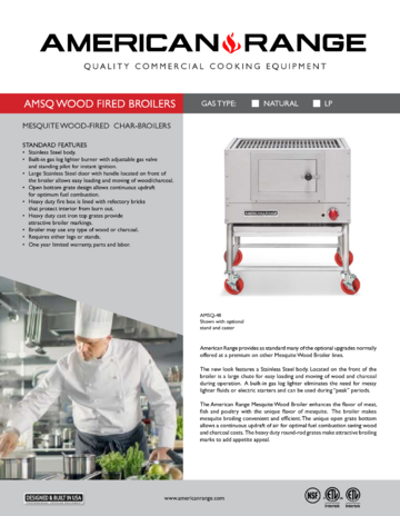 Spec Sheet Document
