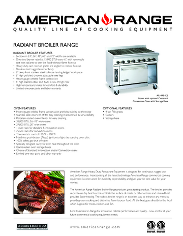 Spec Sheet Document