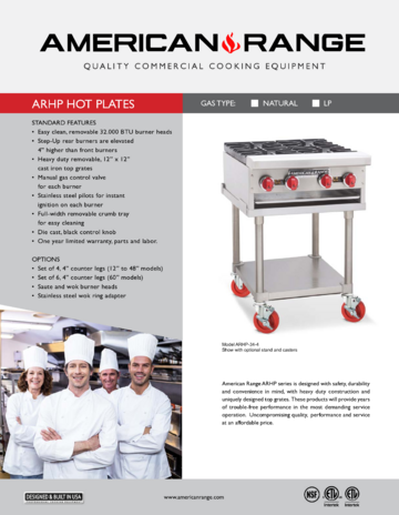 Spec Sheet Document