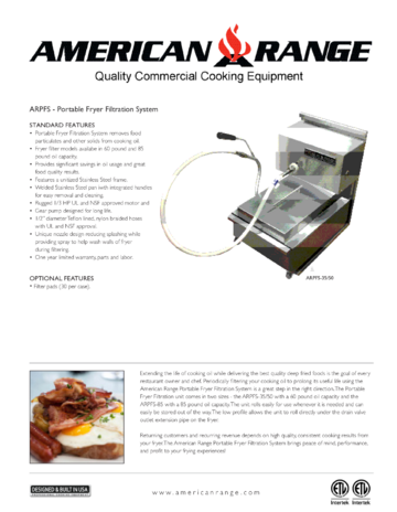 Spec Sheet Document