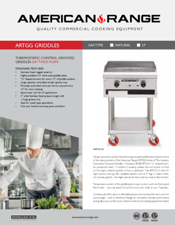 Spec Sheet Document