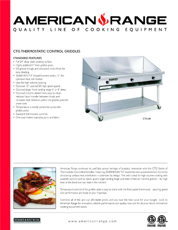 Spec Sheet Document