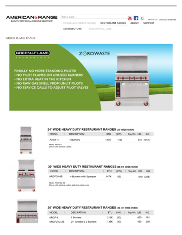 Spec Sheet Document