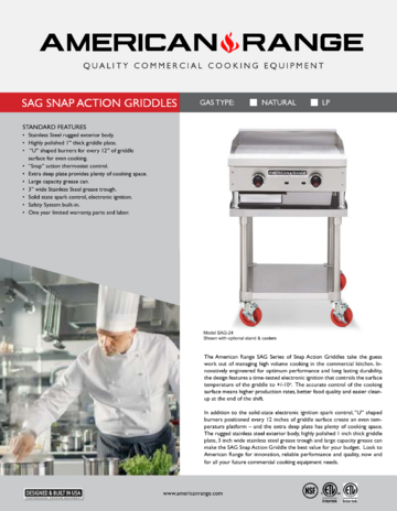 Spec Sheet Document