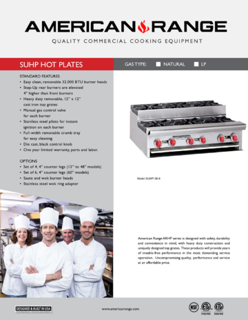Spec Sheet Document
