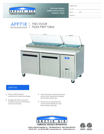 Spec Sheet Document