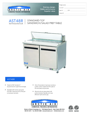 Spec Sheet Document