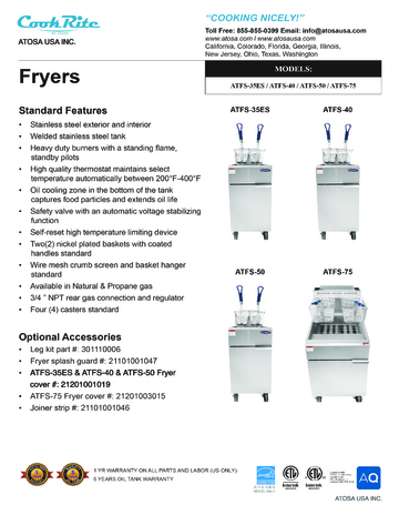 Spec Sheet Document